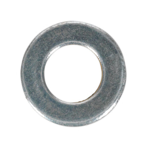 Sealey Flat Washer DIN 125 - M6 x 12mm Form A Zinc - Pack of 100