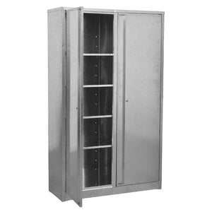 Sealey Galvanized Steel Floor Cabinet 4-Shelf Extra-Wide