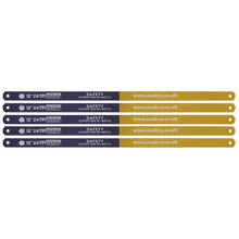 Load image into Gallery viewer, Sealey Hacksaw Blade 300mm (12&quot;) HSS Bi-Metal 24tpi - Pack of 5
