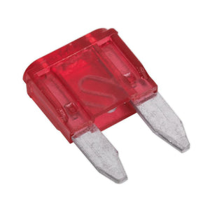 Sealey Automotive Blade Fuse MINI 10A - Pack of 50