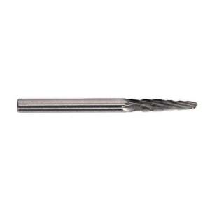 Sealey Micro Tungsten Carbide Burr Ball Nose Taper 3mm - Pack of 3