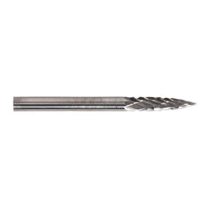 Sealey Micro Tungsten Carbide Burr Pointed Tree 3mm - Pack of 3