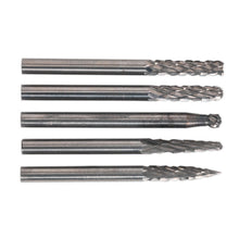 Load image into Gallery viewer, Sealey Micro Tungsten Carbide Burr Set 5pc
