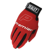 Load image into Gallery viewer, Sealey Mechanics Gloves Padded Palm Large - Pair
