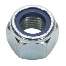 Load image into Gallery viewer, Sealey Nylon Locknut DIN 982 - M16 Zinc - Pack of 25

