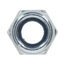 Load image into Gallery viewer, Sealey Nylon Locknut DIN 982 - M6 Zinc - Pack of 100
