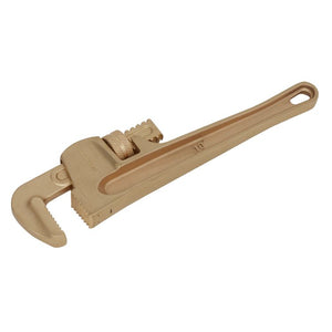 Sealey Pipe Wrench 250mm (10") - Non-Sparking (Premier)