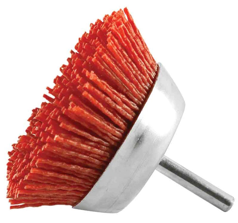 Abracs 50mm Wire Filament Cup Brush - Red