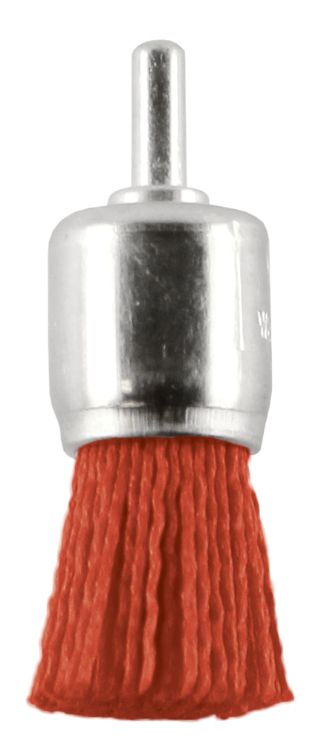 Abracs 24mm Wire Filament End Brush - Red