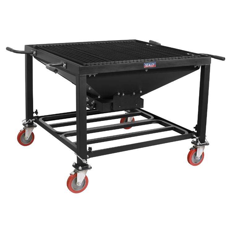 Sealey Plasma Cutting Table/Workbench - Adjustable Height, Castor Wheels
