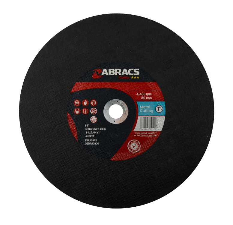 Abracs Proflex Cutting Disc 350mm x 2.8mm x 25mm Flat Metal