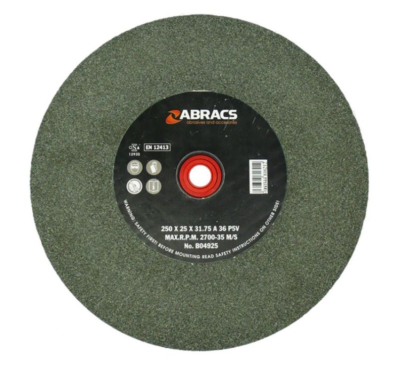 Abracs Bench Grinder Wheel 150mm x 13mm x 80 Grit Silicon Carbide