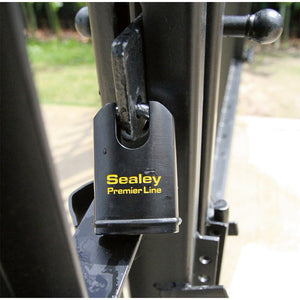 Sealey Steel Body Padlock Shrouded Shackle 61mm