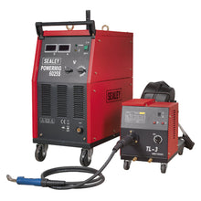 Load image into Gallery viewer, Sealey Professional MIG Welder 250A 415V 3ph, Binzel Euro Torch &amp; Portable Wire Drive
