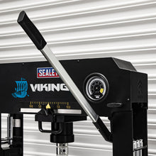Load image into Gallery viewer, Sealey Viking Air/Hydraulic Press 30 Tonne Floor Type, Sliding Ram and Foot Pedal
