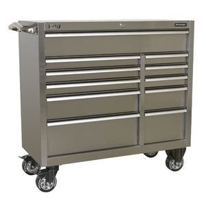 Sealey Rollcab 11 Drawer Heavy-Duty Stainless Steel 1055mm