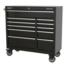 Load image into Gallery viewer, Sealey Rollcab 11 Drawer Heavy-Duty Black 1055mm
