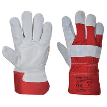 Load image into Gallery viewer, Portwest Premium Chrome Rigger Glove A220
