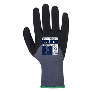 Portwest DermiFlex Ultra Plus Glove Grey/Black A353