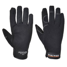 Load image into Gallery viewer, Portwest General Utility - High Performance Glove Black A700
