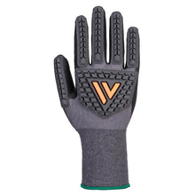 Load image into Gallery viewer, Portwest Grip 15 Nitrile Impact Glove Black A715
