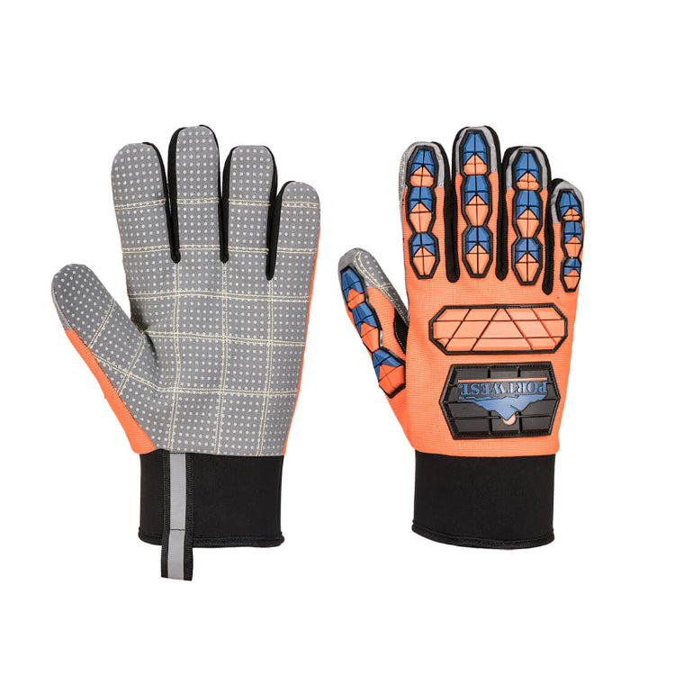 Portwest Aqua-Seal Pro Glove Orange/Blue A726