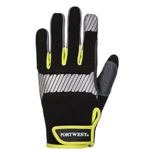 Load image into Gallery viewer, Portwest PW3 General Utility Glove Black/Yellow A770
