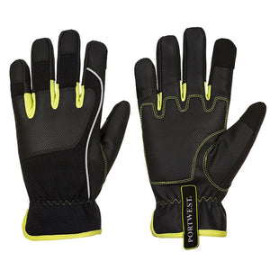 Portwest PW3 Tradesman Glove Black/Yellow A771