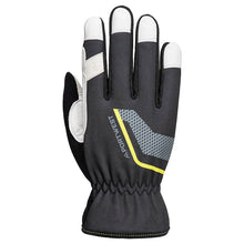 Load image into Gallery viewer, Portwest Stretch Utility Leather Glove Black A775
