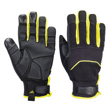 Load image into Gallery viewer, Portwest Needle Resistant Glove Black/Yellow A792

