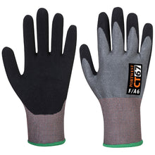 Load image into Gallery viewer, Portwest CT Cut F13 Nitrile Glove Grey/Black CT67
