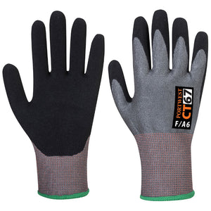 Portwest CT Cut F13 Nitrile Glove Grey/Black CT67