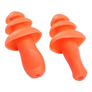 Portwest Reusable TPR Ear Plugs Orange EP10 - 50 pairs