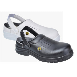 Portwest Compositelite ESD Perforated Safety Clog SB AE FC03