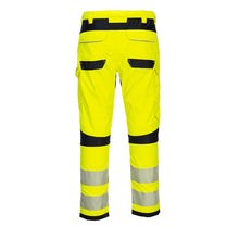 Load image into Gallery viewer, Portwest PW3 FR Hi-Vis Work Trousers Yellow/Black FR406
