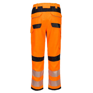 Portwest PW3 FR HVO Work Trousers Orange/Black FR414