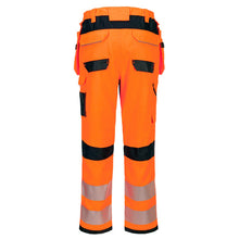 Load image into Gallery viewer, Portwest PW3 FR HVO Holster Trousers Orange/Black FR415 (Jun 24)
