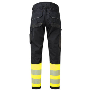 Portwest PW3 FR Hi-Vis Class 1 Holster Trousers Yellow/Black FR416 (Aug 24)