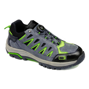 Portwest Steelite Wire Lace Safety Trainer S1P HRO Grey/Green FT18