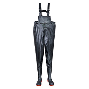Portwest Safety Chest Wader S5 Black FW74