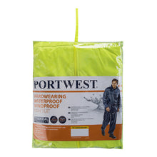 Load image into Gallery viewer, Portwest Essentials Rainsuit (2 Piece Suit) L440
