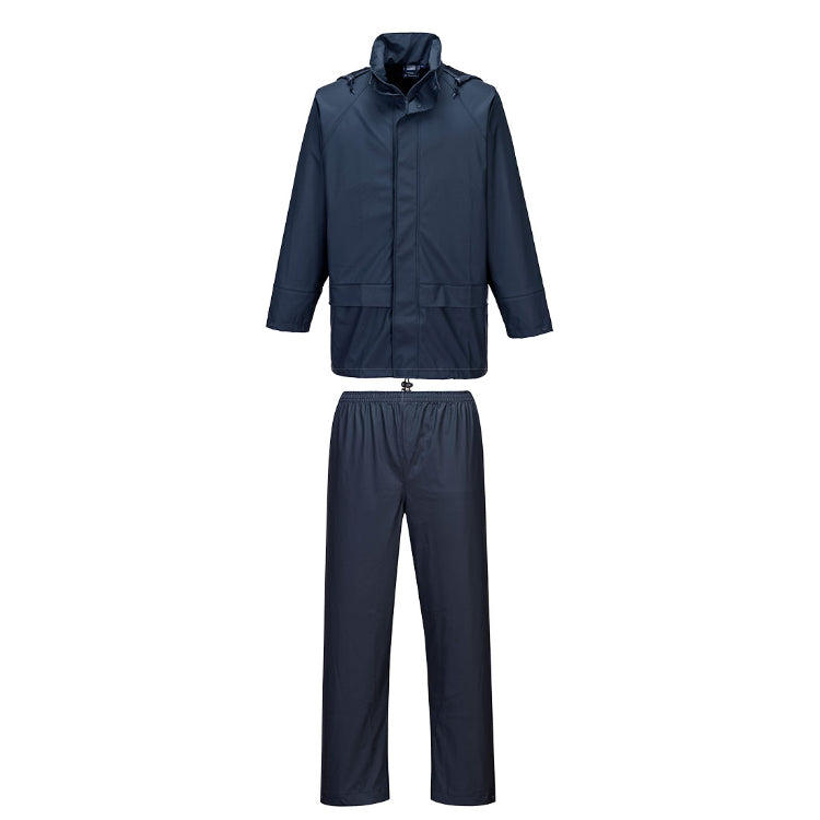 Portwest Sealtex Essential Rainsuit (2 Piece Suit) Navy L450