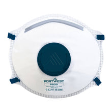 Load image into Gallery viewer, Portwest FFP2 Valved Dolomite Respirator White P203 - Pack of 10
