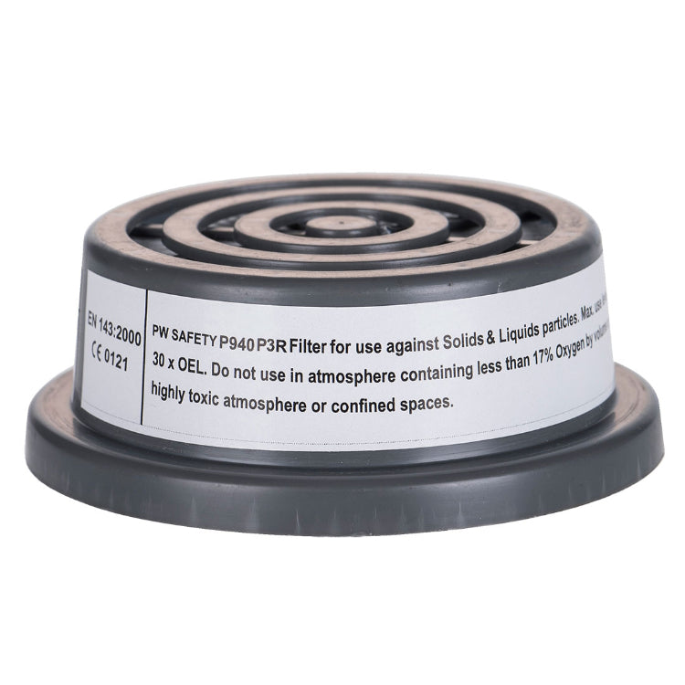 Portwest P3 Particle Filter Special Thread Connection Grey P940 - Pack of 6
