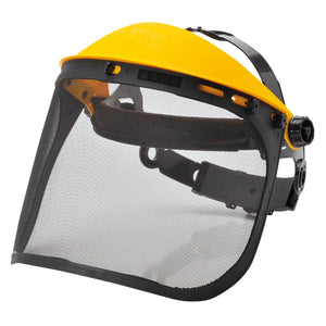 Portwest Browguard with Mesh Visor Black PW93
