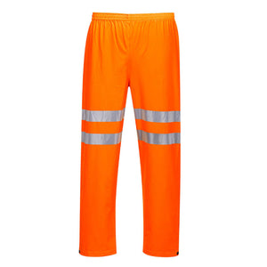 Portwest Sealtex Ultra Hi-Vis Rain Trousers Orange RT51
