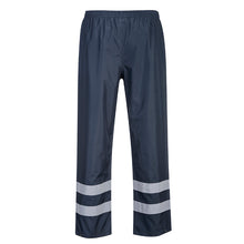 Load image into Gallery viewer, Portwest Iona Lite Rain Trousers Navy S481

