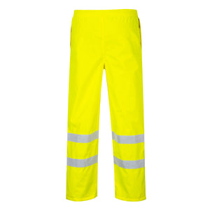 Portwest Hi-Vis Breathable Rain Trousers Yellow S487