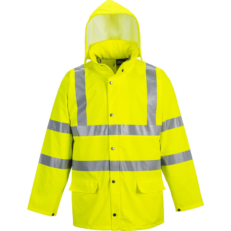 Portwest Sealtex Ultra Hi-Vis Rain Jacket Yellow S491