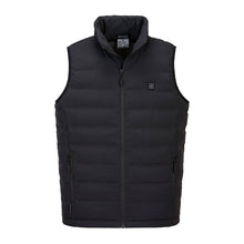 Load image into Gallery viewer, Portwest Ultrasonic Heated Tunnel Gilet Black S549

